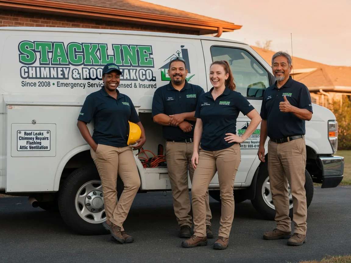 Chimney flashing repair company in Payson, IL